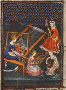 Weben inder Barockzeit